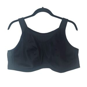 🐳 Wingslove Black Sports Bra, Size 48B